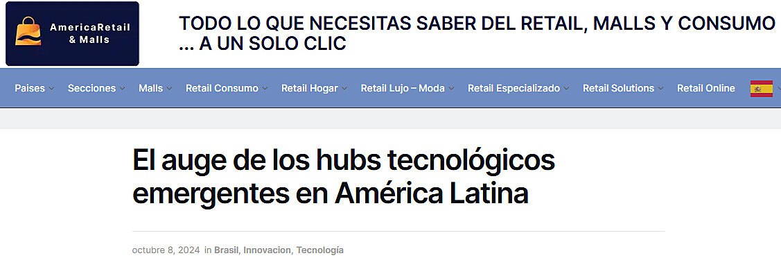 El auge de los hubs tecnolgicos emergentes en Amrica Latina